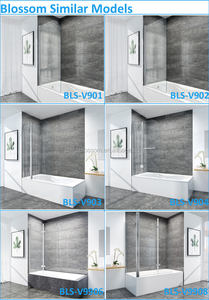 Frameless Cerniere <span class=keywords><strong>Doccia</strong></span> Sopra La Vasca Da Bagno del Portello Per Vasche Da Bagno - Product Image 6
