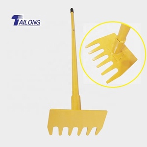 <strong>Rake</strong> Hoe Heavy Duty Steel <strong>Handle</strong>/Hand Hoe Combination Tool/Fibreglass Foresters Dump <strong>Rake</strong>