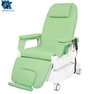 MDK-C108 Électrique Dialyse Président L'hôpital Traitement Chaise Électrique Divan D'examen Pour Vente