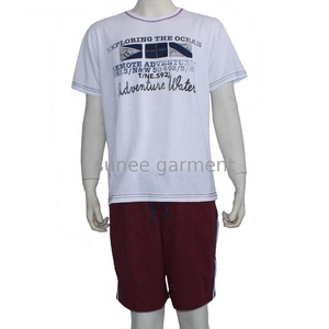 Vêtements de nuit imprimés de luxe pour hommes grande taille Pyjamas à manches courtes - Product Image 1