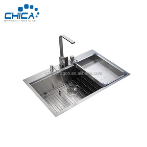 mano nuevo diseño cuadrado de cerámica cuenca Mesa alta calidad porcelana de lujo tocadores lavabo del baño del hotel - Product Image 1