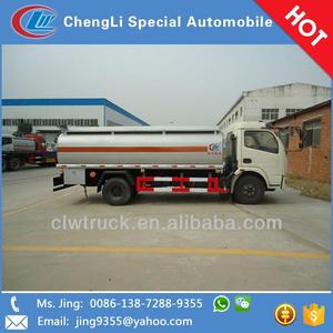 Dongfeng dlk, 4x2 camión <span class=keywords><strong>cisterna</strong></span> camión, Tanques de combustible 6000 litros en venta - Product Image 1