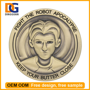 Aleación de Zinc personalizado Estampación Novedad Barato Símbolo Souvenir Coin - Product Image 5