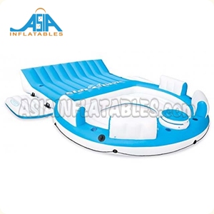 Salon gonflable flottant de haute qualité, île de fête en diti <span class=keywords><strong>Tropical</strong></span> - Product Image 2