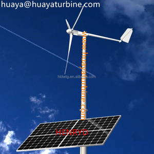 Système hybride éolien solaire HLD avec éolienne 1kw 24v 48v pour la maison - Product Image 2