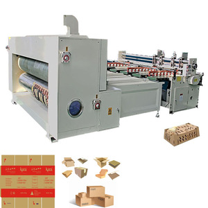 Máquina Automática para Fabricar Cajas de Cartón Corrugado, Máquina para Formar y Empaquetar Cajas de Cartón Corrugado para Fruta Fresca con Engrapadora - Product Image 5