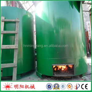 Rookloze houtbriketten carbonizer oven/biochar houtskool maken machine/noten shell carbonisatie kachel