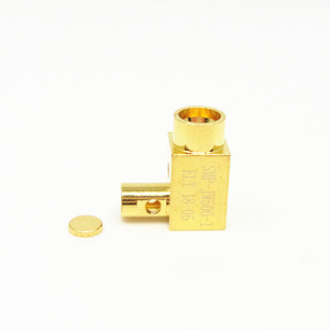 Mạ Vàng SMP nữ góc phải RF cáp đồng trục kết nối Loại jack cho <span class=keywords><strong>cxn3506</strong></span> - Product Image 2