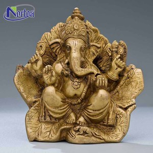 Outdoor Garden Temple Decorative Large Hindu God <strong>Statue</strong> Metal Brass Bronze Lord <strong>Ganesha</strong> <strong>Statue</strong> Sculpture for Sale