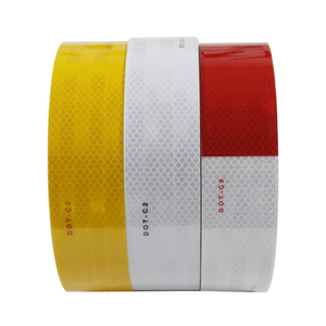 adesivo vinil refletivo primatico 5cm*45.7m red and white cinta reflectiva 3m diamond - Product Image 4