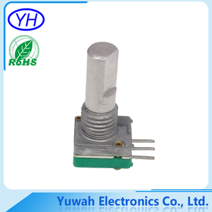 Oem odm 8mm single Gang b203 a20k carbon film potentiometer swivel - Product Image 2