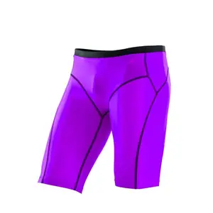 OEKO-TEX OEM בגדי ים מכנסיים תחרות אימון גברים בגד ים ילד קצר מכנס חוסם שחייה דחוס