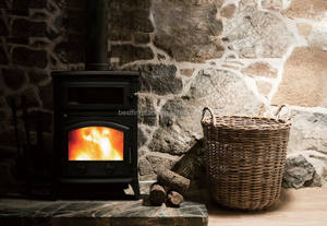 מפעל ישיר קמינים תנורי טבח יצוק ברזל יומן צורב עץ שריפת תנור - Product Image 6