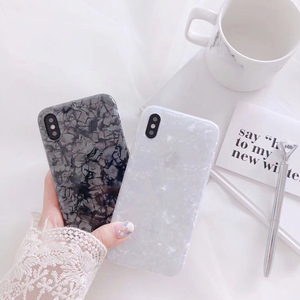 Thời trang Conch <span class=keywords><strong>Shell</strong></span> Phone Case Cho iphone 6 S Trường Hợp Đối Với Apple iphone X 6 7 8 Cộng Với Cover Quay Lại Luxury Trường Hợp Đáng Yêu - Product Image 2