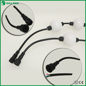 Dc12v Trong Nhà 6 Đèn Led 3D 360 Độ Chiếu Sáng 3D Bóng Ws2811 Ws2801 Ucs512 LED Điểm Ảnh Ánh Sáng - Product Image 6