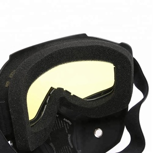 Straordinaria Maschera Tattica Integrale di Grande Successo per Airsoft e Paintball con Protezione Professionale per Naso e Viso e Occhiali Protettivi - Product Image 4