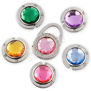 Manufacturer Custom Wholesale Metal Snap Fold <strong>Table</strong> <strong>Handbag</strong> <strong>Hook</strong> - Product Image 2