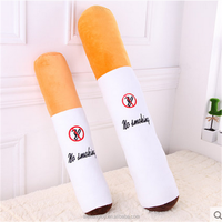 Oreiller en peluche pour cigarettes, jouet créatif et tendance, sans symbole de fumée