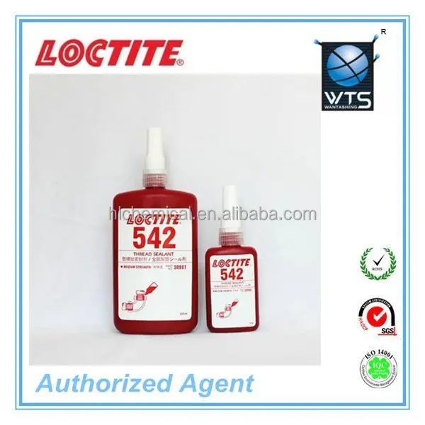 Loctite 542 Chủ đề sealant cho tốt kim loại phụ kiện ren- 50 ml chai, nâu