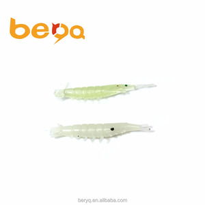 All'ingrosso 80mm Multi-sezione PVC e piombo nuotare gamberetti pesca esca a buon mercato in gomma artificiale duro <span class=keywords><strong>per</strong></span> la pesca - Product Image 5