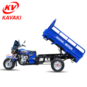200cc <span class=keywords><strong>motor</strong></span> refrigerado por aire tres ruedas Triciclo de carga motocicleta con parabrisas - Product Image 1