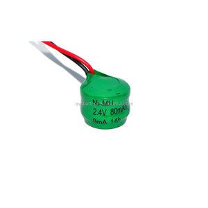 Bộ Pin Ni-MH 2.4V <span class=keywords><strong>80MAh</strong></span> 2S1P Bộ Pin Nút <span class=keywords><strong>NiMH</strong></span> Có Dây - Product Image 1