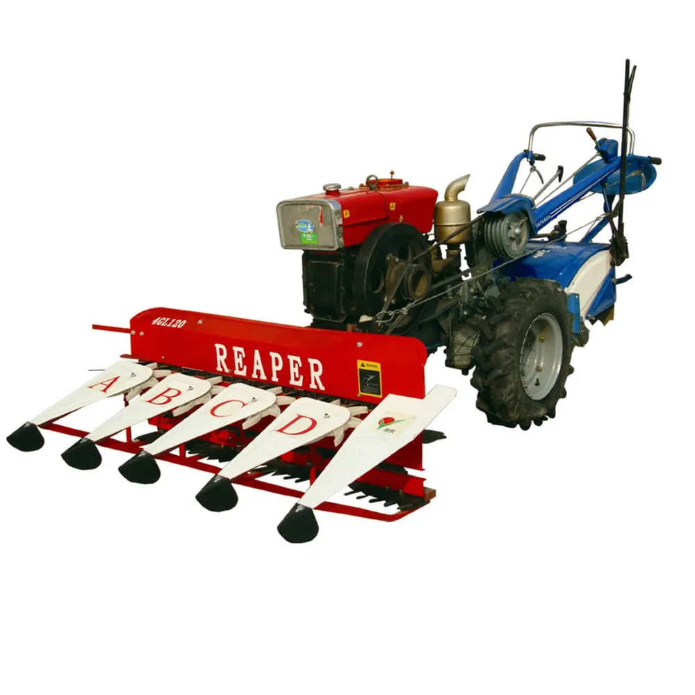 mini harvester cutting machine widely used for rice paddy and wheat