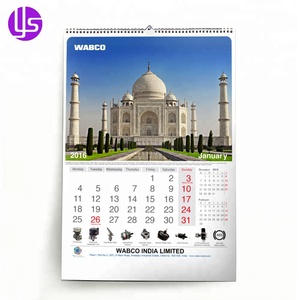 Fabricant de luxe en gros <span class=keywords><strong>2024</strong></span> pas cher personnalisé A3 Promotion défilement Photo spirale lié <span class=keywords><strong>calendrier</strong></span> mural impression - Product Image 3