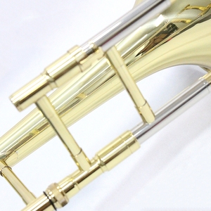 Professional Classical Student Wooden Instrument <strong>Handmade</strong> Slide Nickel Plated Gold Lacquered Yellow Brass Bb Tone Tenor <strong>Trombone</strong>