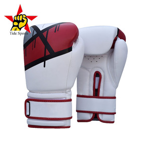 <span class=keywords><strong>MMA</strong></span> adulte professionnel lutte combats PU <span class=keywords><strong>cuir</strong></span> épais taekwondo gants de boxe - Product Image 2
