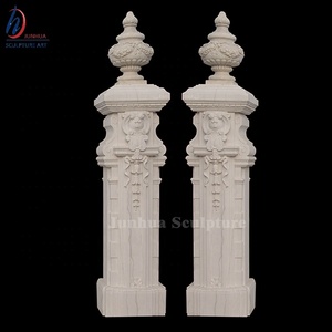 장식용 화강암 돌 문 기둥 디자인 - Product Image 2