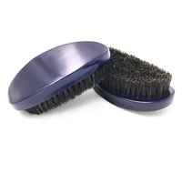 Brosse à ondulations 360° en poils de sanglier 100% naturels, faible MOQ, logo personnalisé