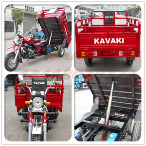 200cc volcado automático Tri carga motocicleta/Triciclo utilizado kavaki - Product Image 4