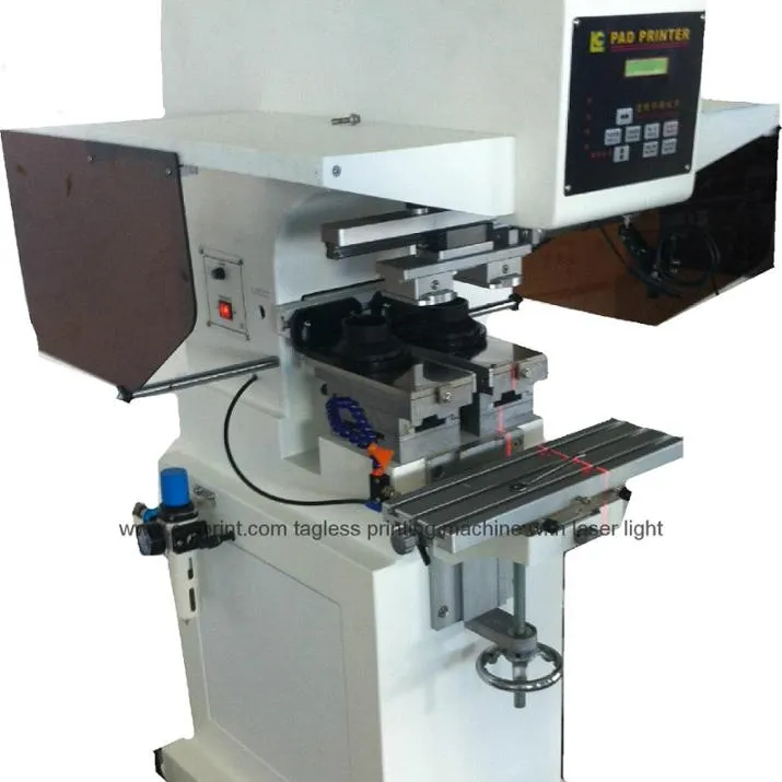 신제품 독립 업/다운 스트로크 2 색 패드 인쇄 기계 LC-PM2-150/2P 판매