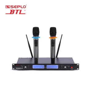 BTL excellente karaoké haute sensibilité UHF pll extérieure sans fil microphone