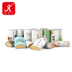 Wholesale Custom sales round candles food packaging pvc glue tin can