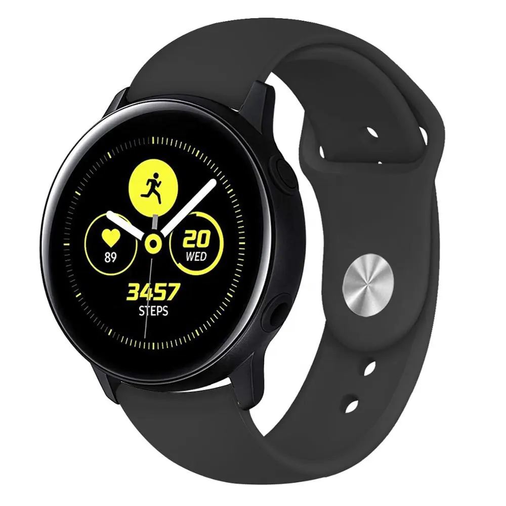 2019 Breathable Sport Soft Silicone Replacement Band For Samsung Galaxy Watch Active