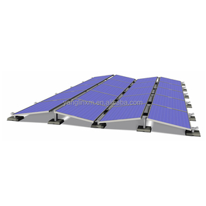 Bảng điều khiển năng lượng mặt trời <span class=keywords><strong>PV</strong></span> gắn khung mái phẳng gắn hệ thống năng lượng mặt trời - Product Image 2