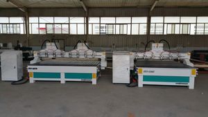 Nhiều Đầu Đa Đầu Nhiều Cọc CNC Chế Biến Gỗ Router Máy Mới Quảng Cáo Công Ty Cắt Gỗ Acrylic MDF Hội Đồng Quản Trị - Product Image 5