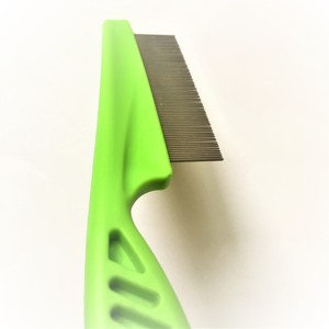 Vente en gros d'épingles en acier inoxydable avec manche en plastique Peigne à poux et poux pour chien et animaux - Product Image 5