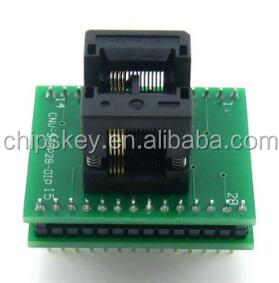 Ssop8 à DIP28 bloc de Conversion ( remarque plastique <span class=keywords><strong>large</strong></span> 4.4 ), Pas 0.65, Ic test socket programmation bloc - Product Image 4