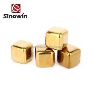 Bar establece Acero inoxidable piedras redondas whisky enfriador de vino cubos de hielo SW-WC03G - Product Image 2