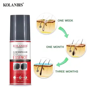 Hot Sell New Serum For Black Hair Anti White Hair Treatment For White Grey Hair People