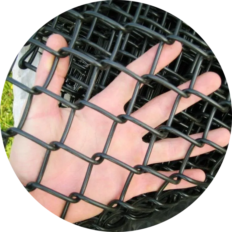 Kette Link Mesh Zaun, Garten Zaun Eisen Draht Mesh