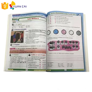 usa textbooks college educational wholesale dropship sewing back to school cahier scolair science books printing factory