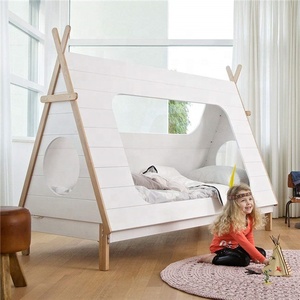 <span class=keywords><strong>Lit</strong></span> <span class=keywords><strong>cabane</strong></span> tipi pour enfants <span class=keywords><strong>en</strong></span> bois - Product Image 6