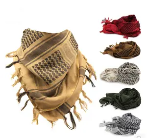 Dustproof men head scarf Arab hijab scarf shemagh tactical scarf