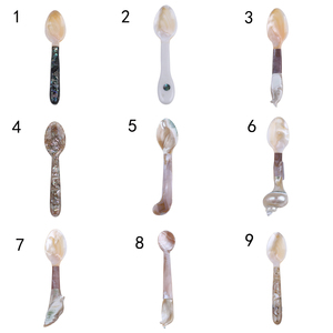 Cuillère <span class=keywords><strong>à</strong></span> caviar en nacre noire de <span class=keywords><strong>Tahiti</strong></span> bon marché - Product Image 6
