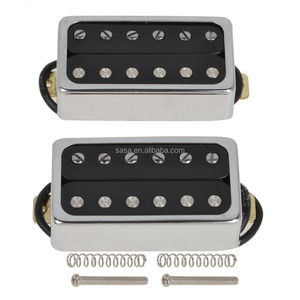Sealed Guitar Humbucker <strong>Pickups</strong> Double Coil <strong>Pickup</strong> Set Chrome Frame ,OLPCR - Product Image 1