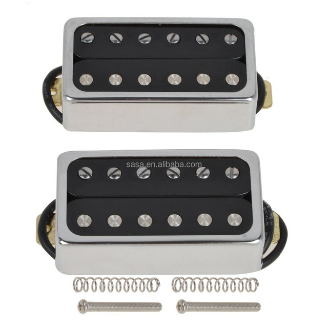 Sealed Guitar Humbucker Pickups Double Coil Pickup Set Chrome Frame ,OLPCR